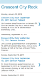 Mobile Screenshot of crescentcityrock.blogspot.com