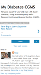 Mobile Screenshot of mydiabetescgms.blogspot.com