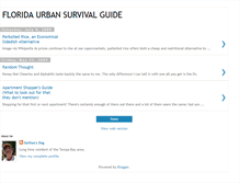 Tablet Screenshot of floridaurbansurvivalguide.blogspot.com