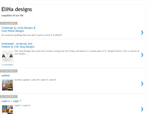 Tablet Screenshot of elina-designs.blogspot.com