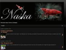 Tablet Screenshot of naska-shrimps.blogspot.com