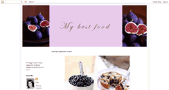 Desktop Screenshot of it-mybestfood.blogspot.com