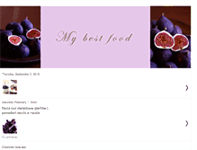 Tablet Screenshot of it-mybestfood.blogspot.com