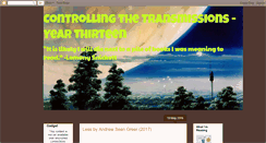 Desktop Screenshot of controllingthetransmissions.blogspot.com