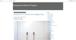 Desktop Screenshot of greenwoodstreetprojects.blogspot.com