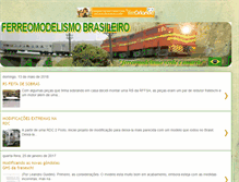 Tablet Screenshot of ferreomodelismobrasileiro.blogspot.com
