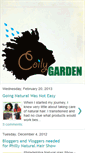 Mobile Screenshot of coilygarden.blogspot.com