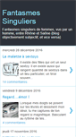 Mobile Screenshot of fantasmes-singuliers.blogspot.com