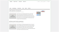 Desktop Screenshot of hotel-bandung.blogspot.com