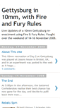 Mobile Screenshot of gettysburgfireandfury.blogspot.com