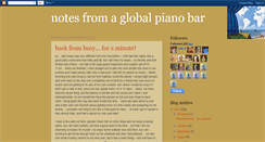Desktop Screenshot of globalpianobar.blogspot.com