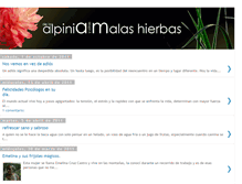 Tablet Screenshot of delaalpiniayotrasmalashierbas.blogspot.com