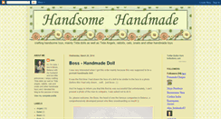 Desktop Screenshot of handsome-handmade.blogspot.com