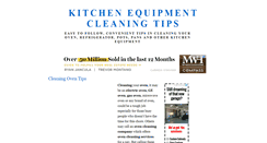 Desktop Screenshot of kitchenequipmentcleaningtips.blogspot.com