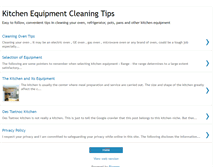 Tablet Screenshot of kitchenequipmentcleaningtips.blogspot.com