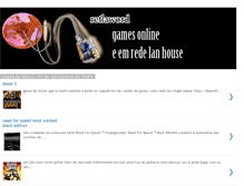 Tablet Screenshot of gamesemrede.blogspot.com