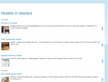 Tablet Screenshot of hostelsinistanbul.blogspot.com