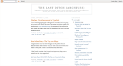 Desktop Screenshot of lastditch.blogspot.com