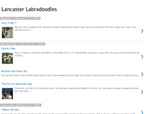 Tablet Screenshot of lancasterlabradoodles.blogspot.com