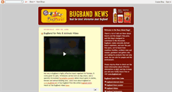 Desktop Screenshot of bugband.blogspot.com