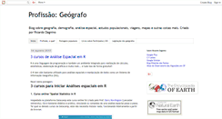 Desktop Screenshot of profissaogeografo.blogspot.com