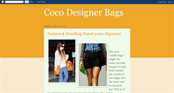 Desktop Screenshot of cocobags.blogspot.com