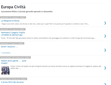 Tablet Screenshot of europacivilta.blogspot.com