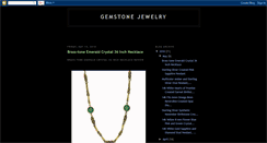 Desktop Screenshot of gemstone-jewelry09.blogspot.com