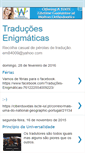 Mobile Screenshot of enigmatictraductions.blogspot.com