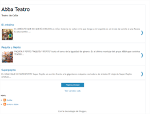 Tablet Screenshot of abbateatrocalle.blogspot.com