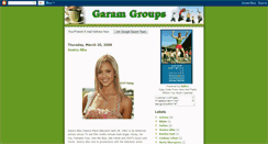 Desktop Screenshot of garamgroups.blogspot.com