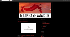 Desktop Screenshot of milongadeaviacion.blogspot.com