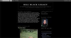 Desktop Screenshot of billblacklegacy.blogspot.com