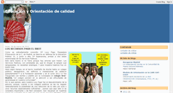 Desktop Screenshot of educacionyorientaciondecalidad.blogspot.com