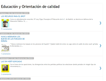 Tablet Screenshot of educacionyorientaciondecalidad.blogspot.com