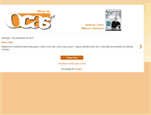 Tablet Screenshot of blogdaocas.blogspot.com