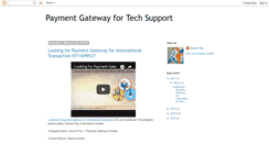 Desktop Screenshot of paymentgatewaytechnicalsupport.blogspot.com