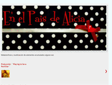 Tablet Screenshot of enelpaisdealiciadesign.blogspot.com