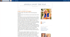 Desktop Screenshot of angelslighttheway.blogspot.com