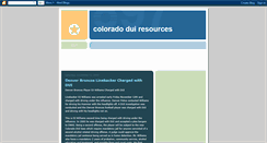 Desktop Screenshot of coloradoduiresources.blogspot.com