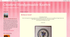 Desktop Screenshot of creatievehandgemaaktekaarten.blogspot.com