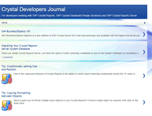 Tablet Screenshot of crystaldevelopersjournal.blogspot.com