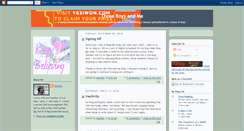 Desktop Screenshot of 3boysundermyroof.blogspot.com