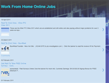 Tablet Screenshot of earncashpaysites.blogspot.com