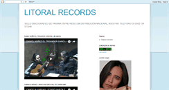 Desktop Screenshot of litoralrecords.blogspot.com