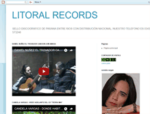 Tablet Screenshot of litoralrecords.blogspot.com