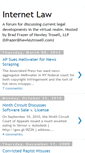 Mobile Screenshot of internetlawyer.blogspot.com