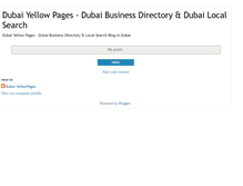 Tablet Screenshot of dubaiyellowpages.blogspot.com