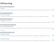 Tablet Screenshot of fergiesdrflorasblog.blogspot.com