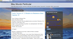 Desktop Screenshot of mundoparticularrosa.blogspot.com